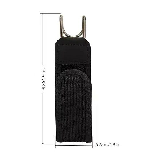 2Pcs Metal Hook Tactical Elastic Belt