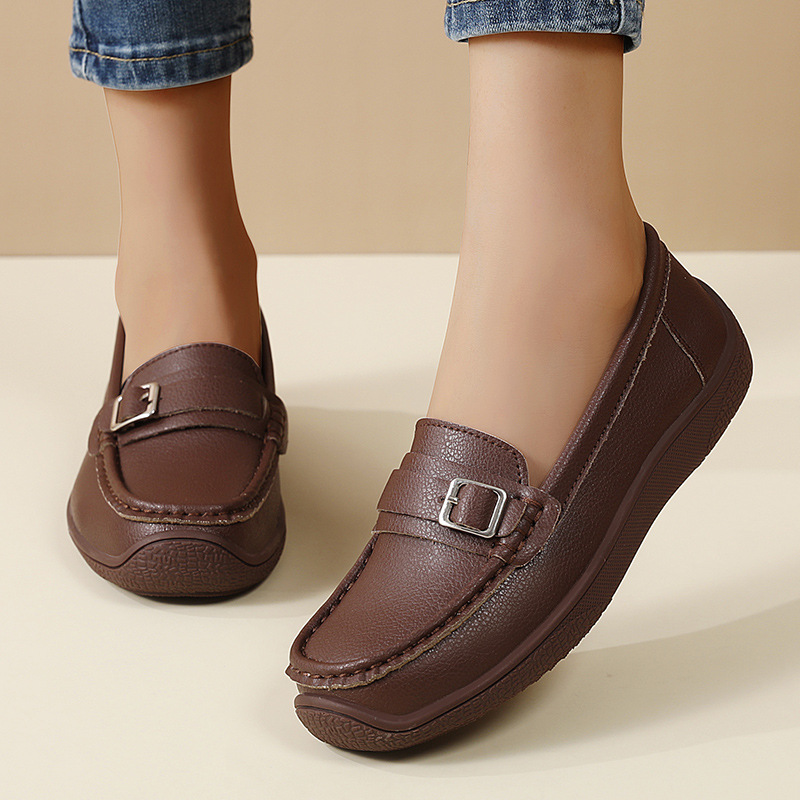 🔥60% OFF Today🔥 Women's Comfortable Orthopedic Loafers – Soft Leather Shoes