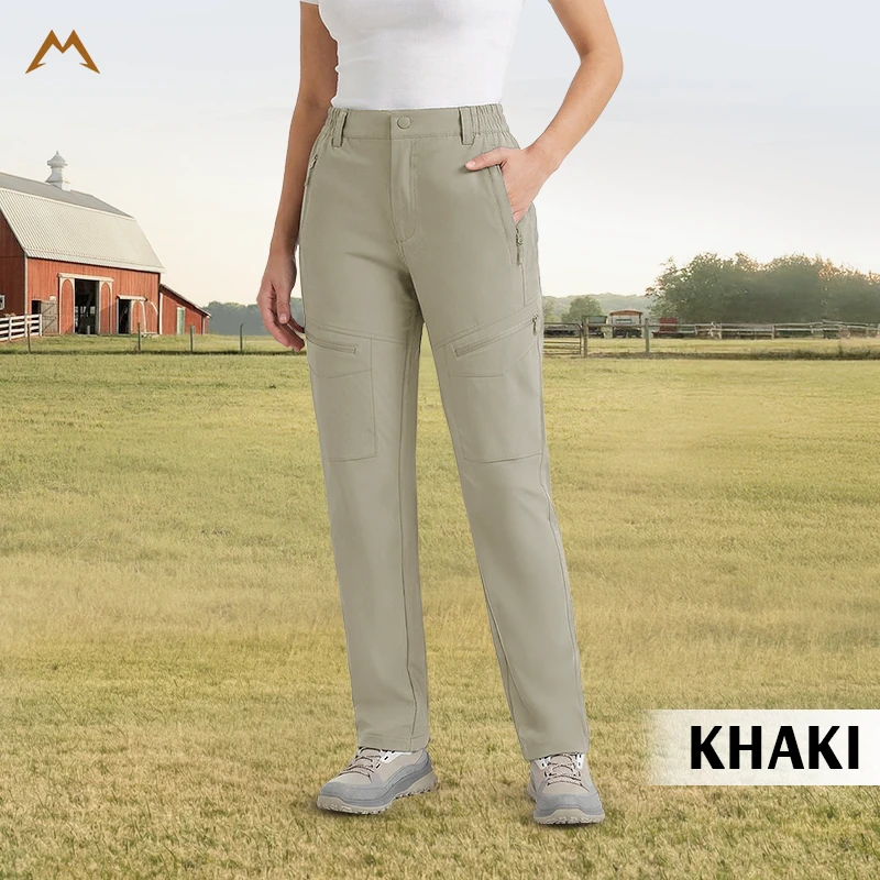 FlexLaria - Women's Stretch Outdoor Utility Cargo Pants