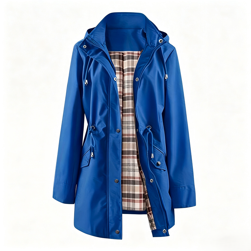 🔥Last Day Sale 60% OFF⏰🧥🌧️Ultimate Plaid Waterproof Jacket for Women🍃