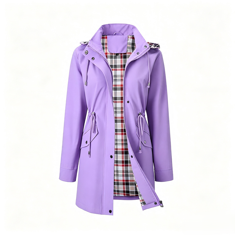 🔥Last Day Sale 60% OFF⏰🧥🌧️Ultimate Plaid Waterproof Jacket for Women🍃